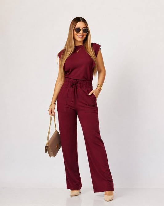 Set de Pantalon con Vuelos