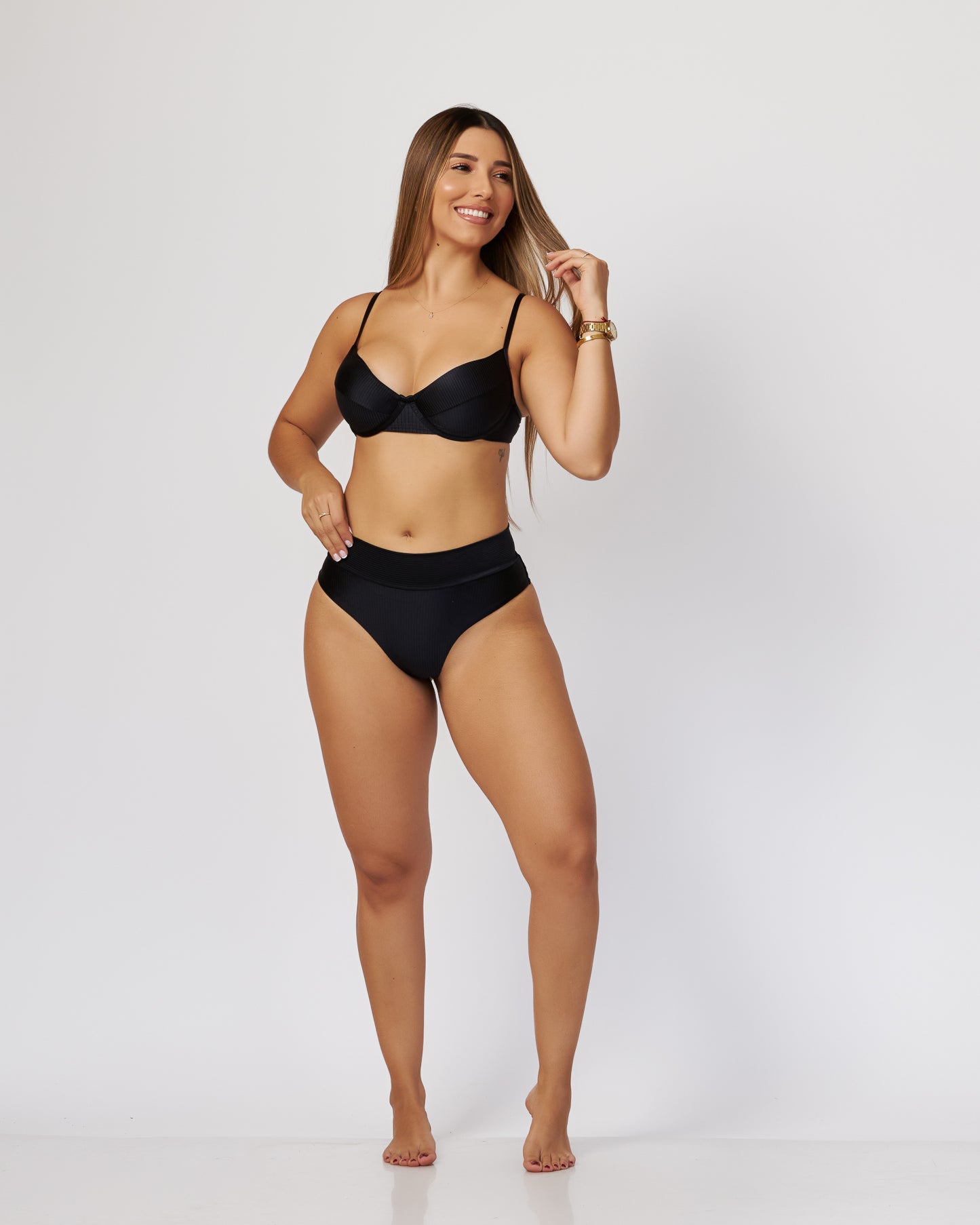 TRAJE DE BAÑO BRA NEGRO