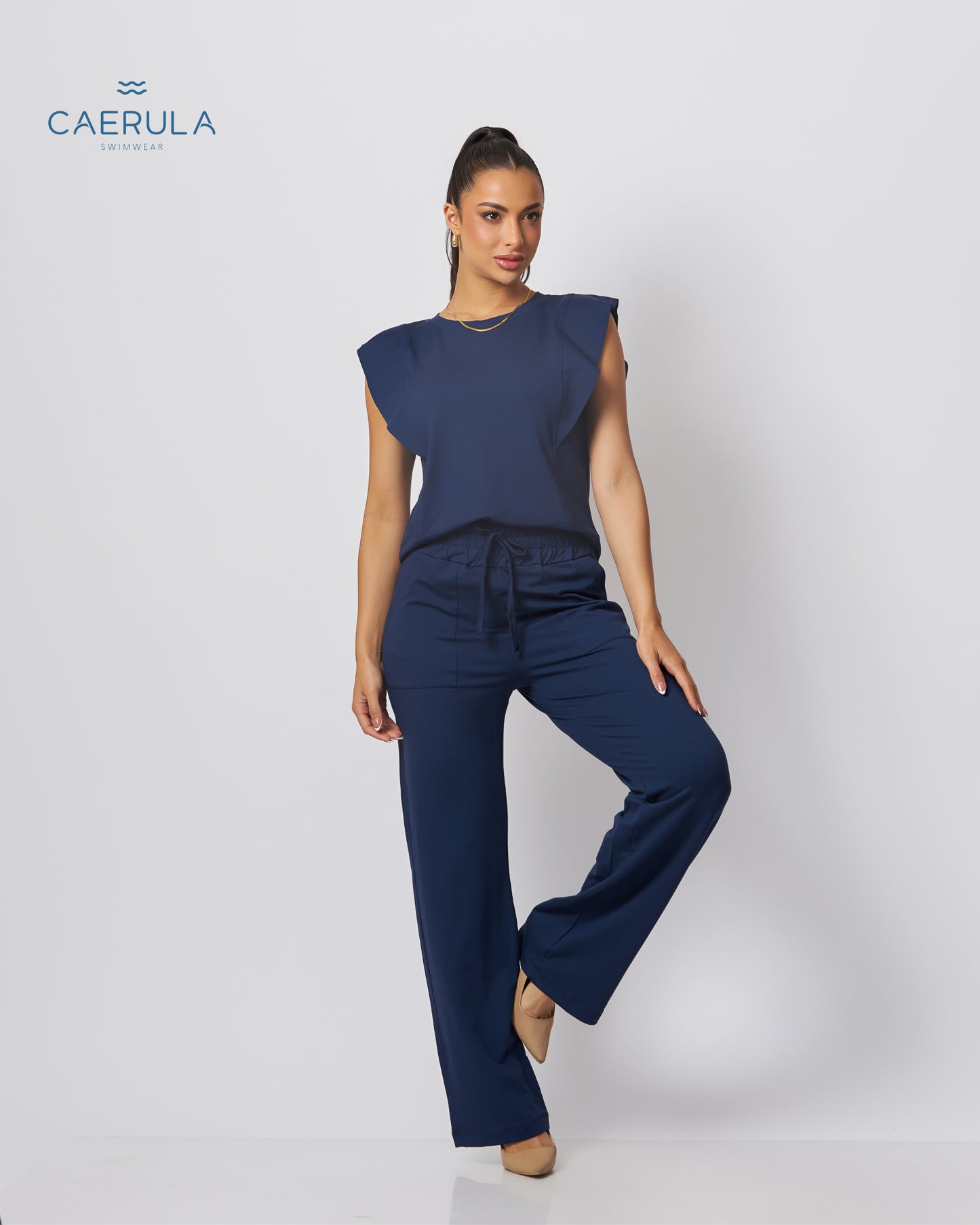 Set de Pantalon con Vuelos