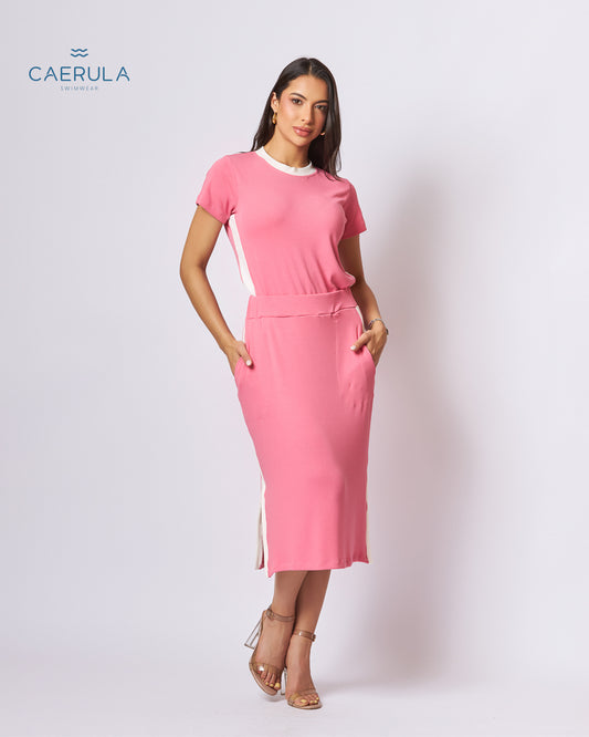 Set de Falda Bicolor