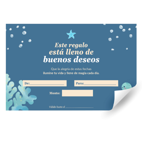 Tarjeta de regalo
