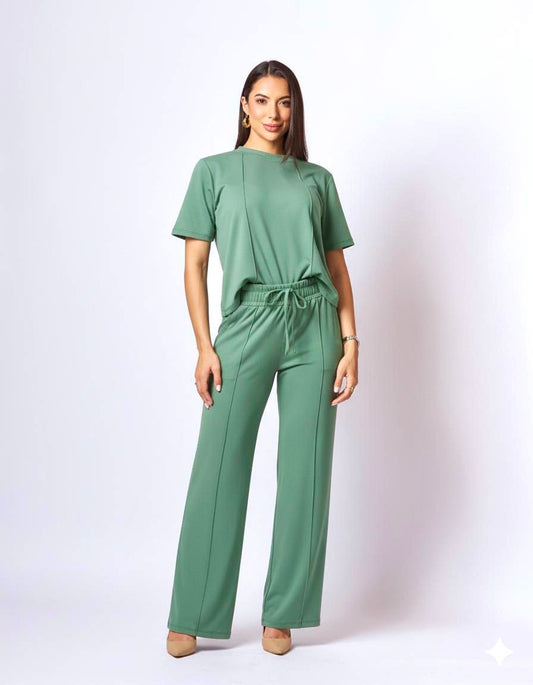 Set Pantalon Wide