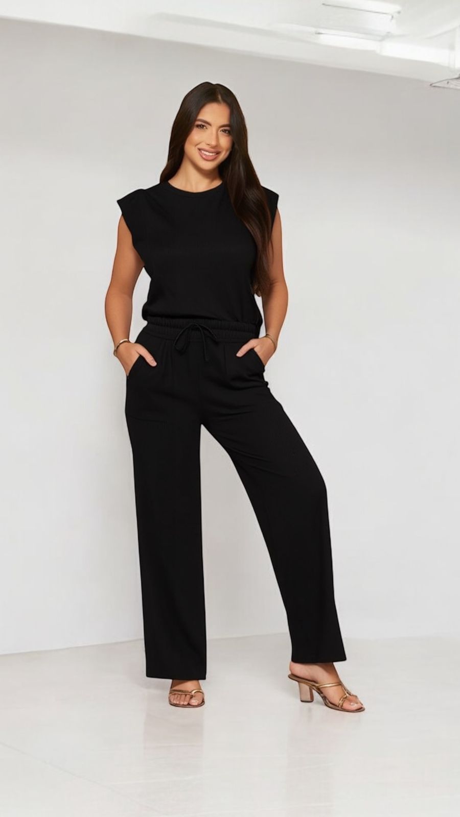 Set de Pantalon con Vuelos